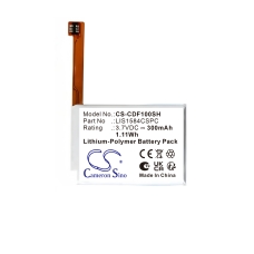 Compatible battery replacement for CASIO LIS1584CSPC
