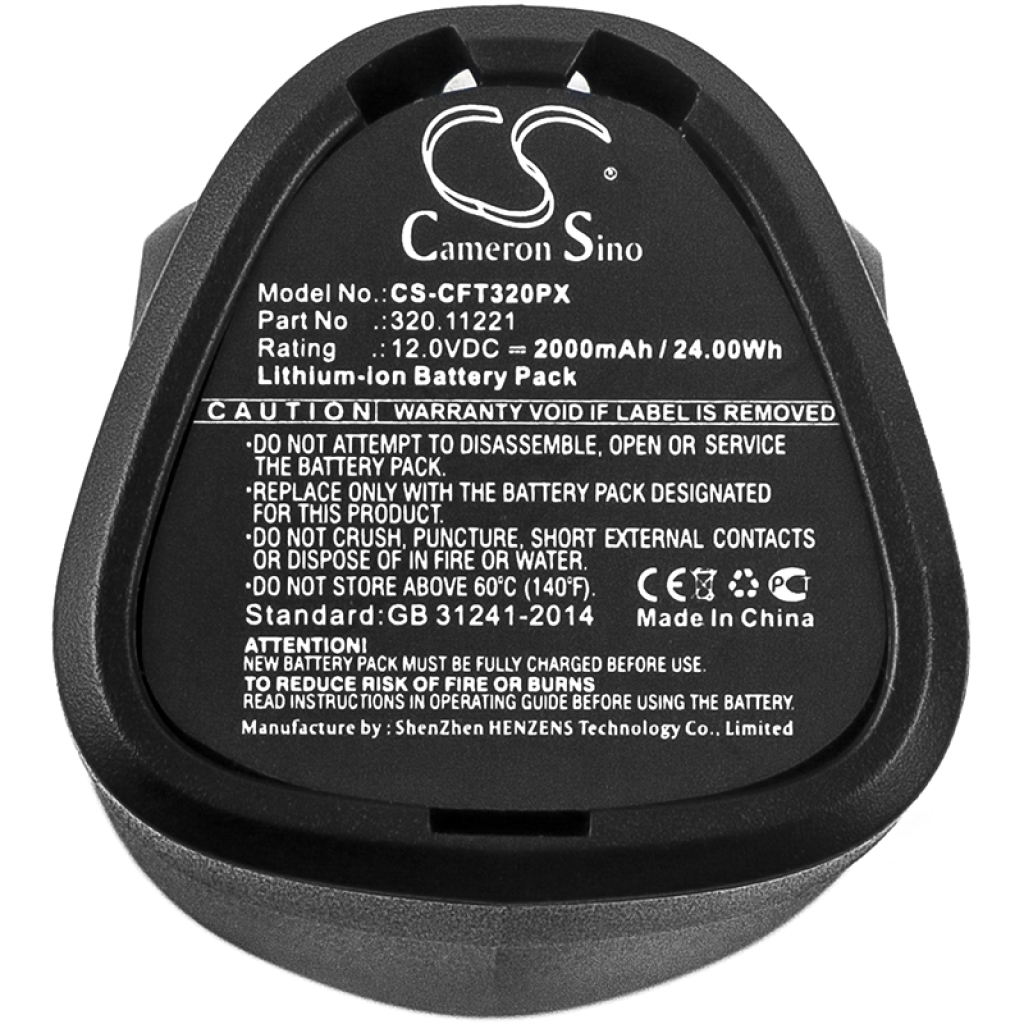 Batterier Ersätter 320.11221