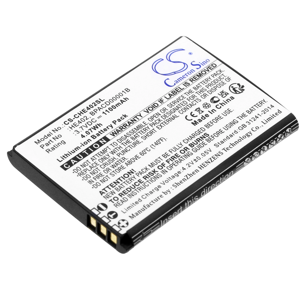 Compatible battery replacement for AT