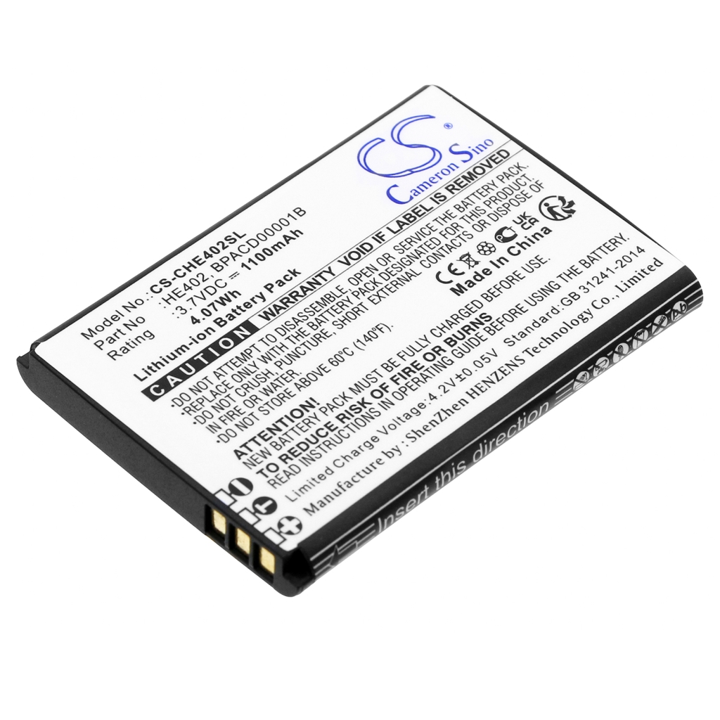 Mobile Phone Battery CINGULAR CS-CHE402SL