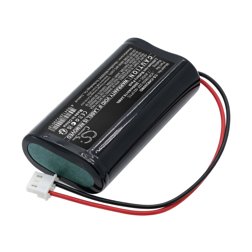 Batterier kompatibel med CHARMCARE ACCURO Versatile Bedside Pulse Oximeter CS-CHR200MD