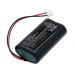 Batterier kompatibel med CHARMCARE ACCURO Versatile Bedside Pulse Oximeter CS-CHR200MD