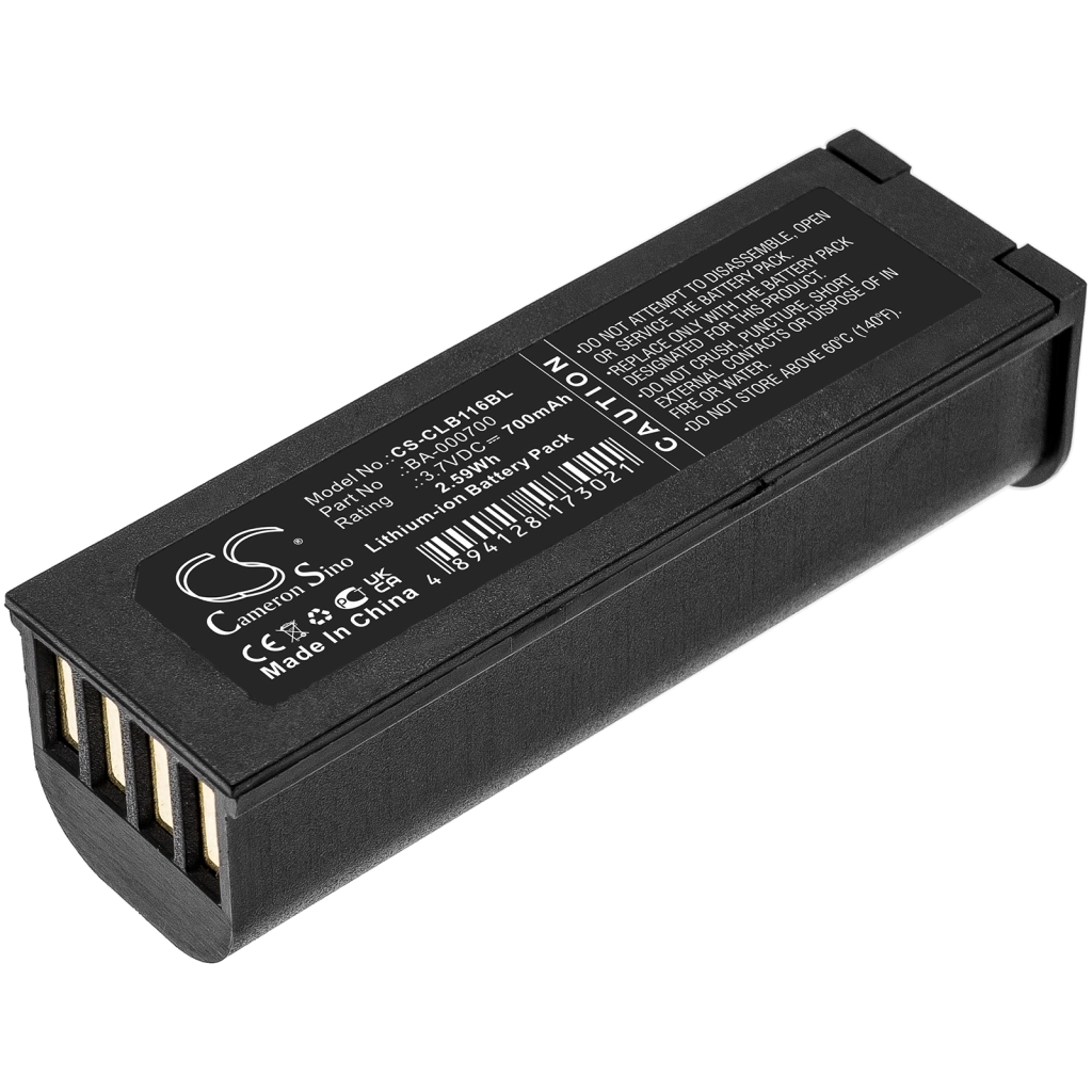 Batterier för skanner Cipherlab CS-CLB116BL
