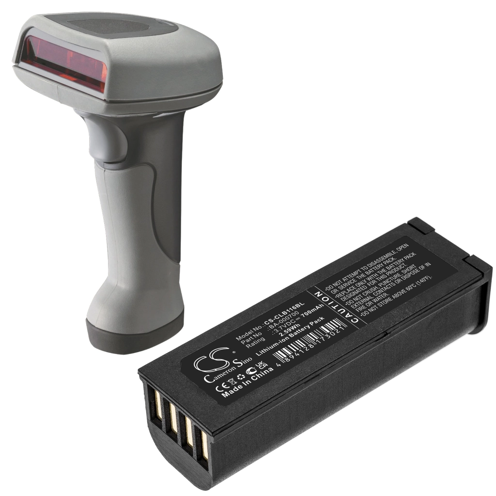 Batterier för skanner Cipherlab CS-CLB116BL