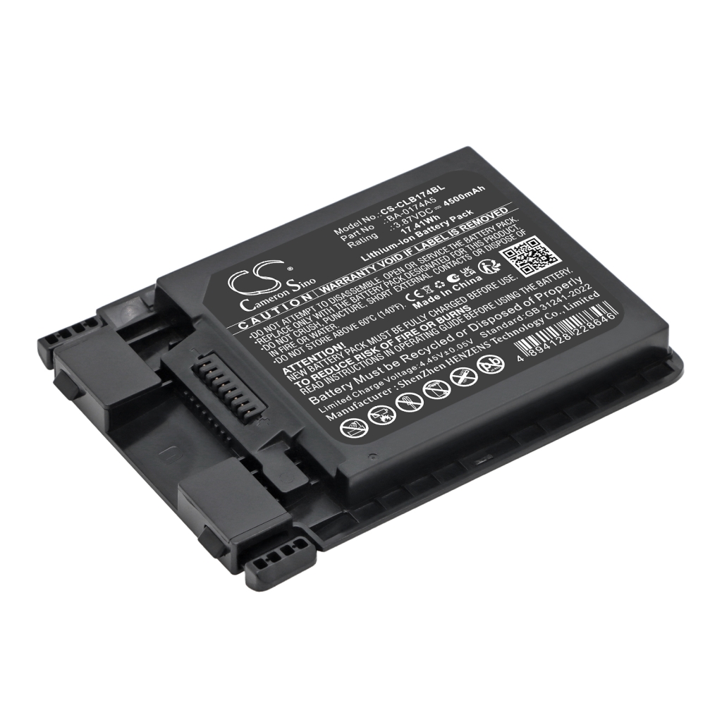 Batteri kompatibel med Cipherlab CS-CLB174BL