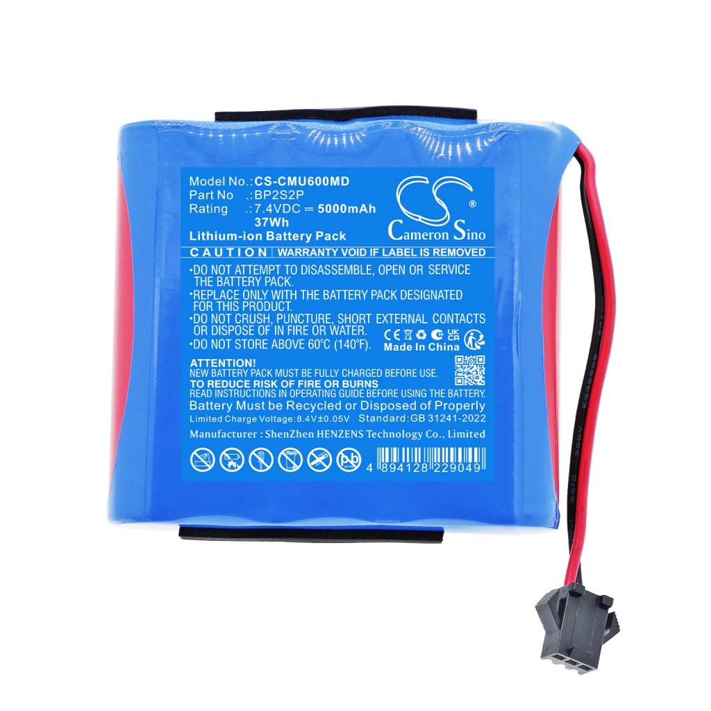 Batteri kompatibel med Contec CS-CMU600MD