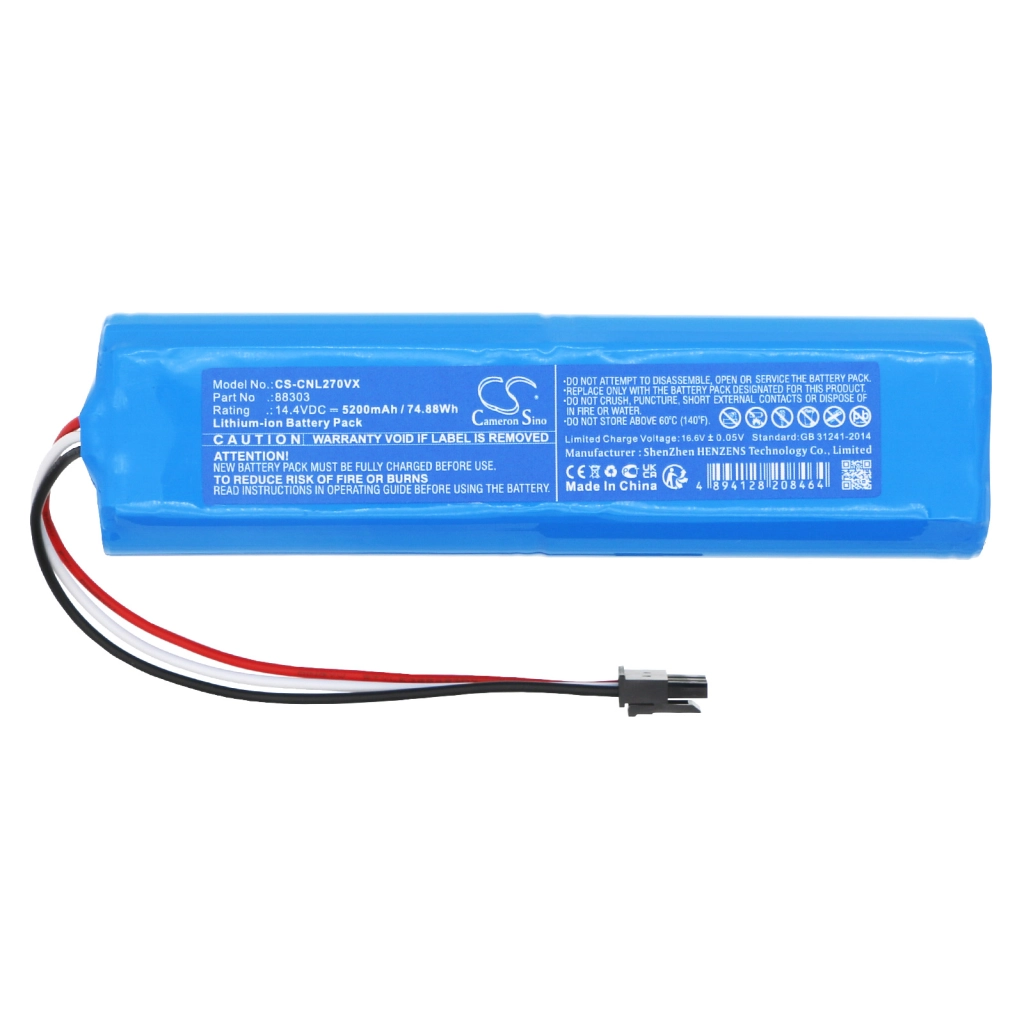 Batterier till dammsugare Ikohs create Netbot LS27