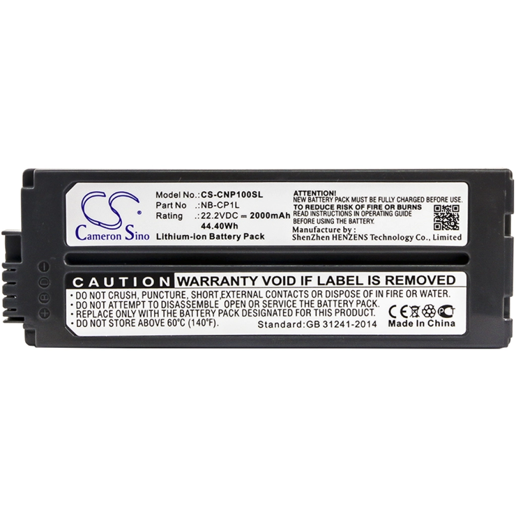 Batterier till bärbara datorer Canon CS-CNP100SL