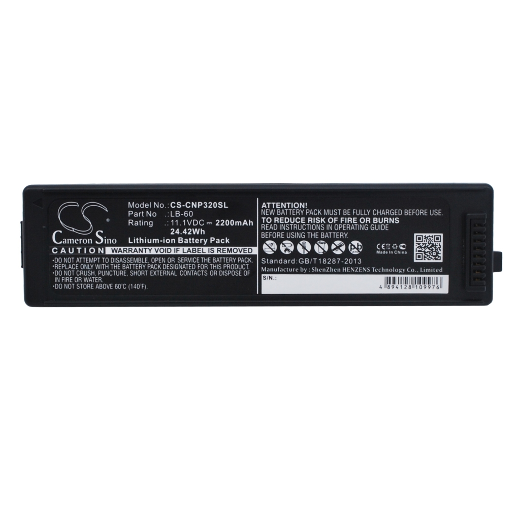 Batterier till bärbara datorer Canon CS-CNP320SL