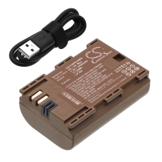 Kompatibel batteribyte för Canon LP-E6,LP-E6N,LP-E6NH,LP-E6P