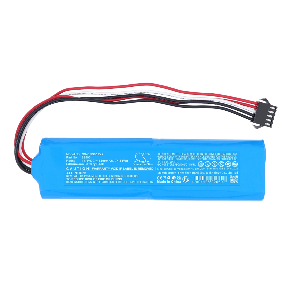 Batteri kompatibel med Cecotec Cecotec conga CS-CNS959VX
