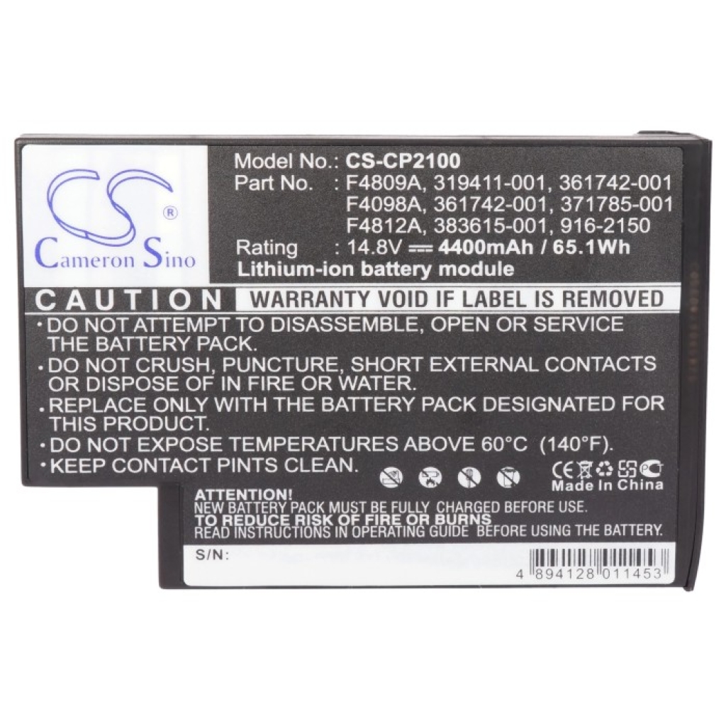 Battery Replaces F4098A