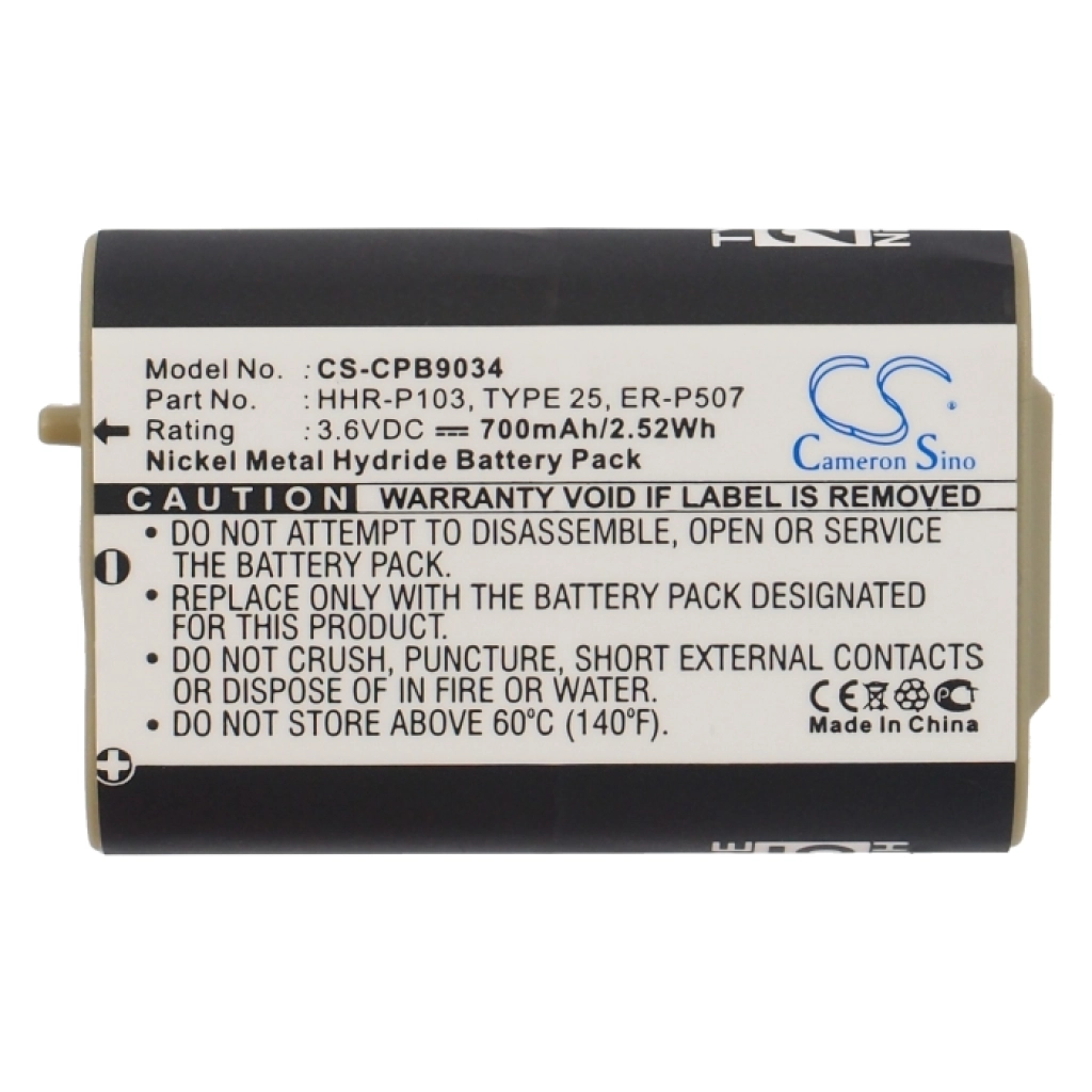 Ativa GE Panasonic Radio Shack V Tech ... CS-CPB9034