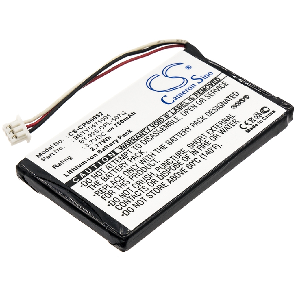 Uniden Batterier till trådlösa telefoner CS-CPB9052