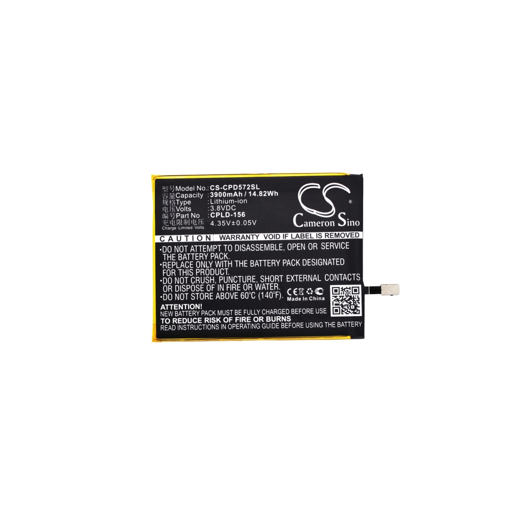 Batteri kompatibel med Coolpad CS-CPD572SL