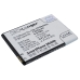 Cameron Sino smartphonebatteri vinklad frontvy X-Longer 1300mAh 3,7V