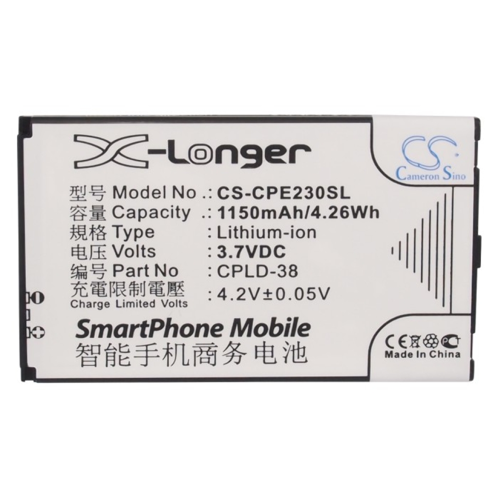 Mobile Phone Battery Coolpad S66