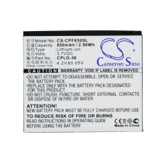 Kompatibel batteribyte för Coolpad CPLD-36
