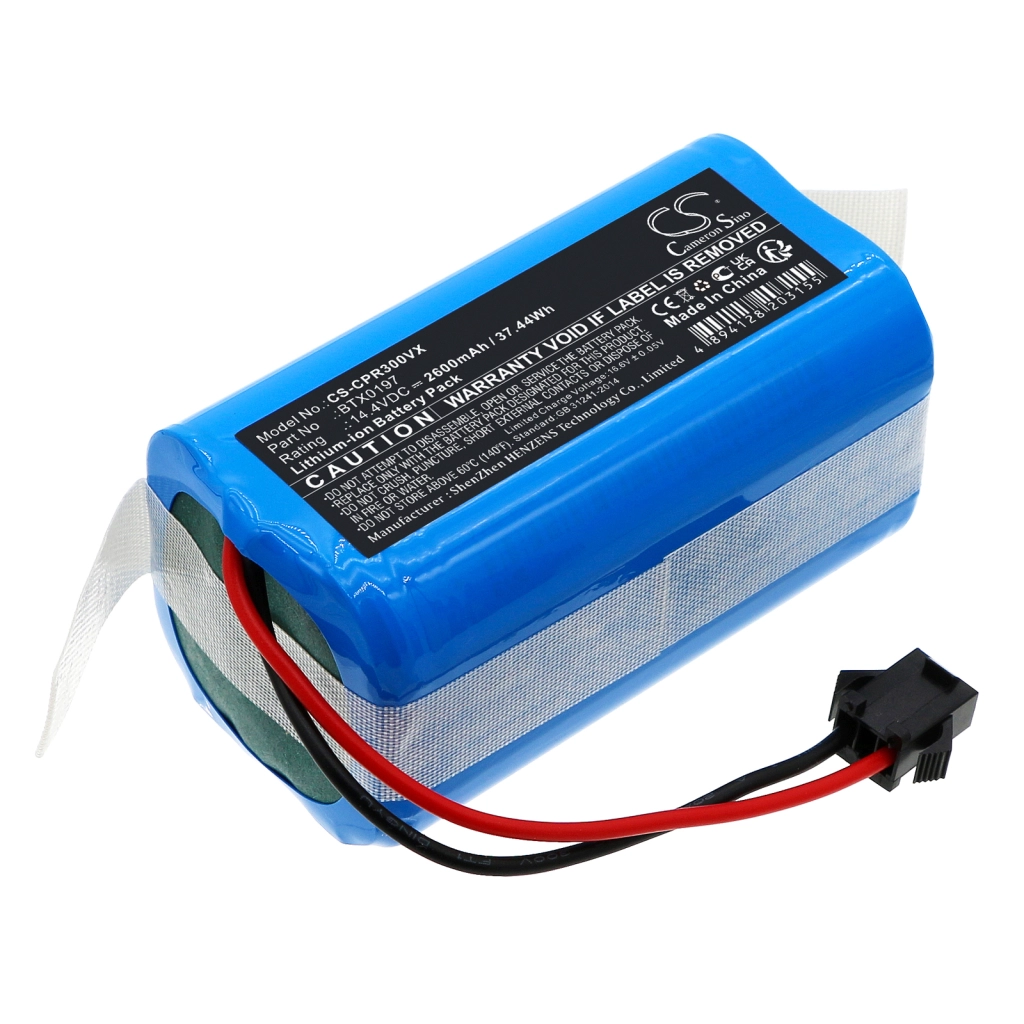 Batterier till dammsugare Concept VR2000