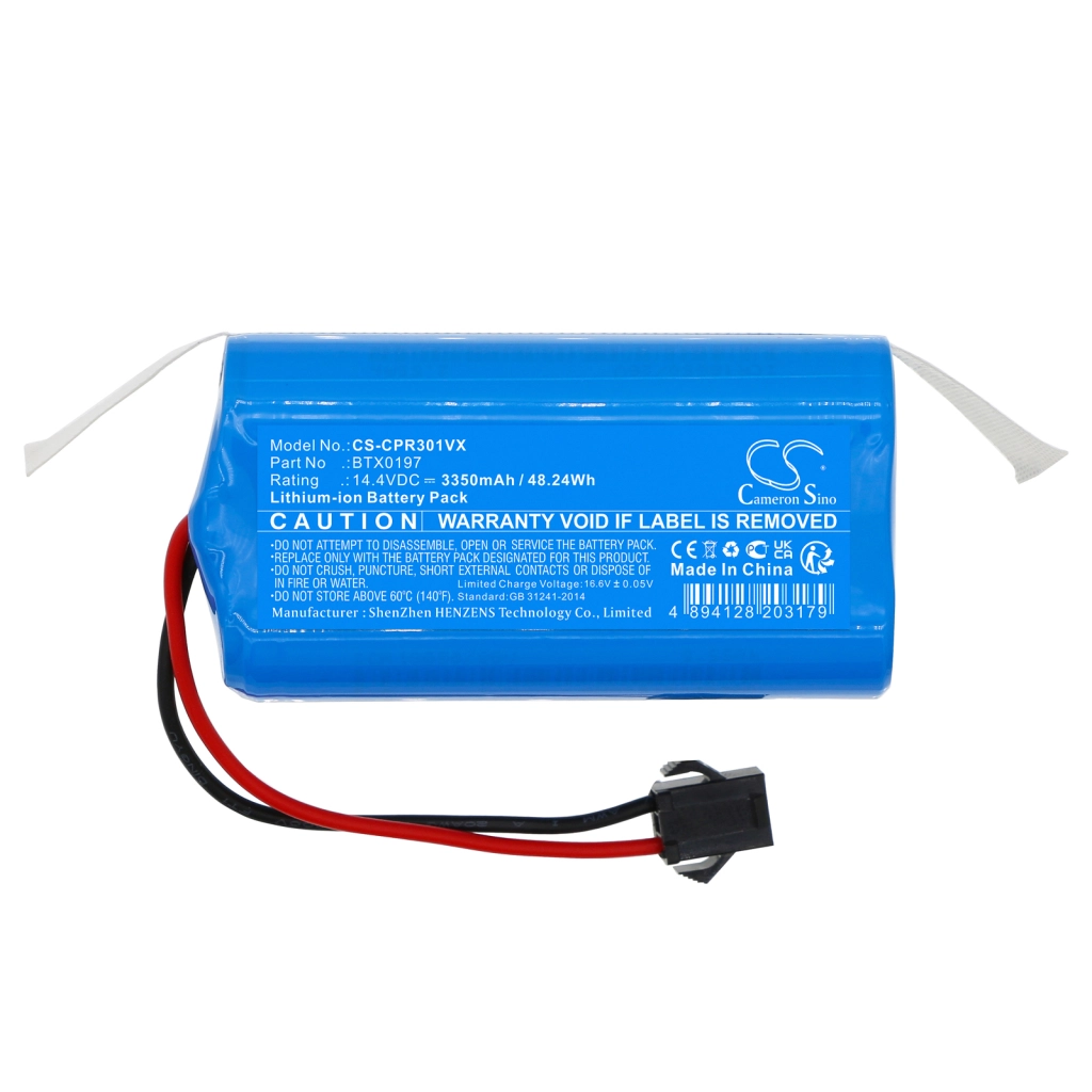 Batterier till dammsugare Concept VR3115