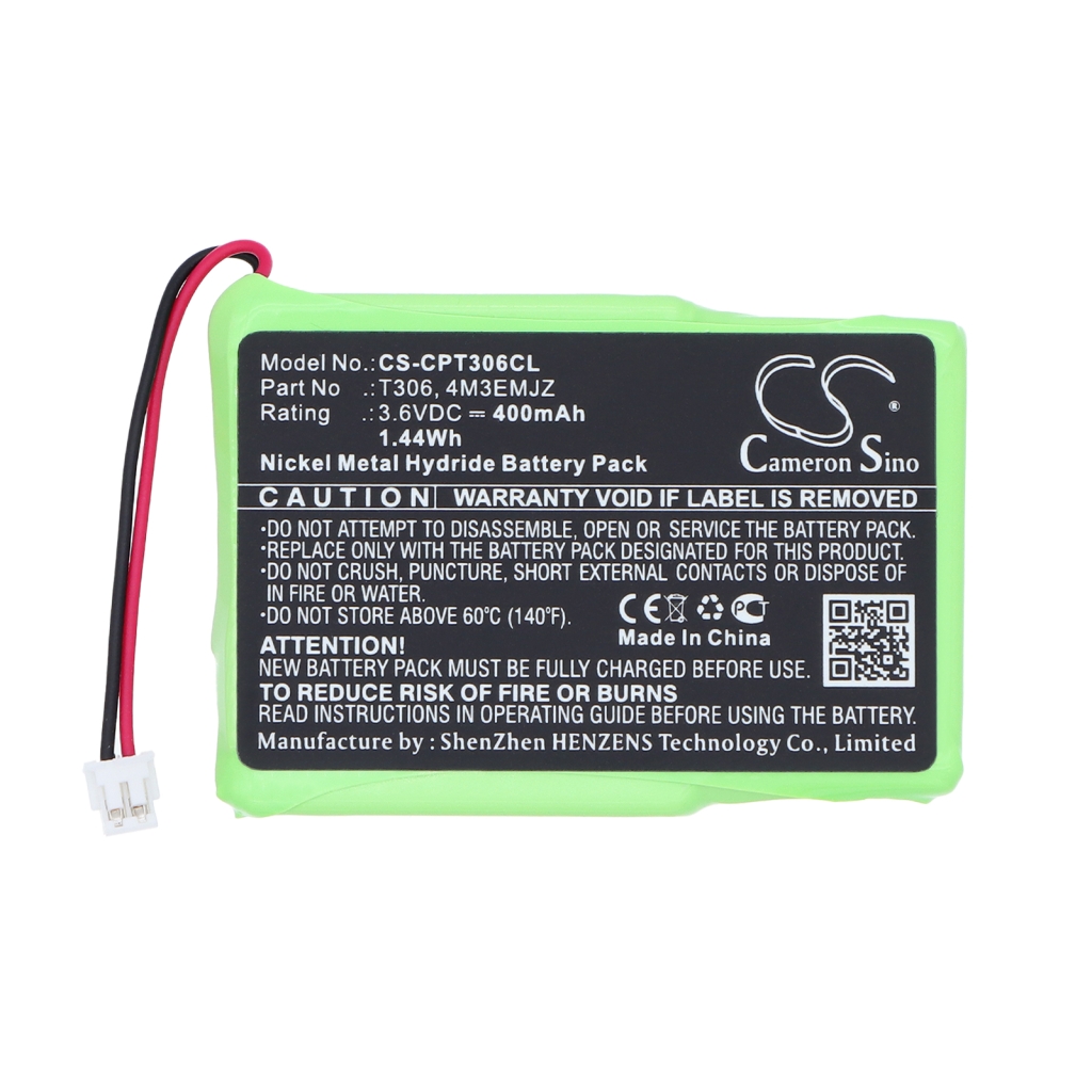 Batteri kompatibel med GP Sagem Swisscom Vodafone Telecom CS-CPT306CL