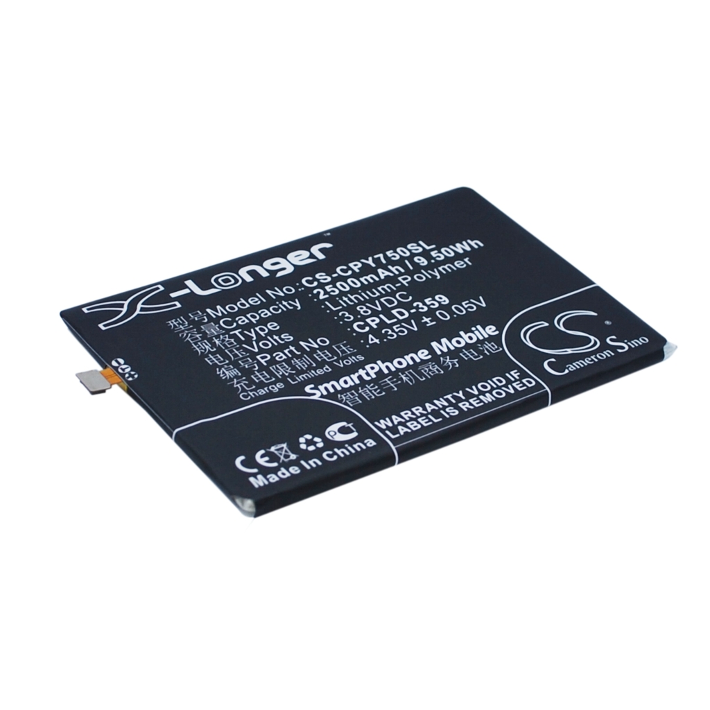 Batterier till mobiltelefoner Coolpad Y90