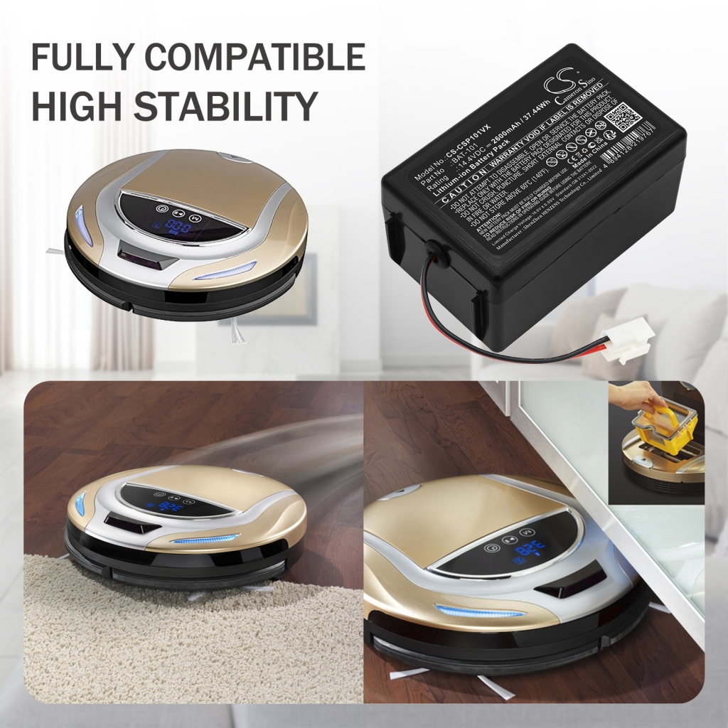 Batterier till dammsugare Cleanmaxx CS-CSP101VX