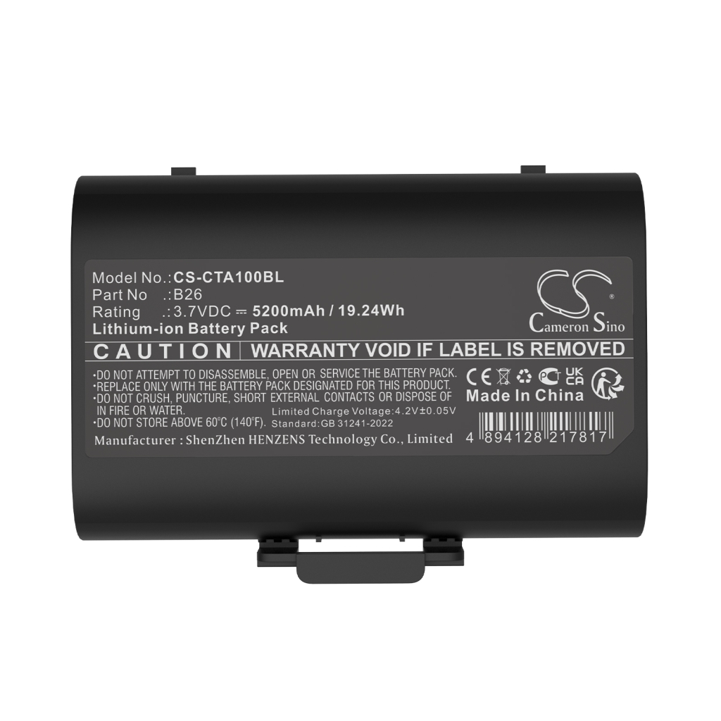 Payment Terminal Battery Castles CS-CTA100BL