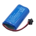 Batterier kompatibel med CONTEC TP500 Infrared Thermometer CS-CTP500MD