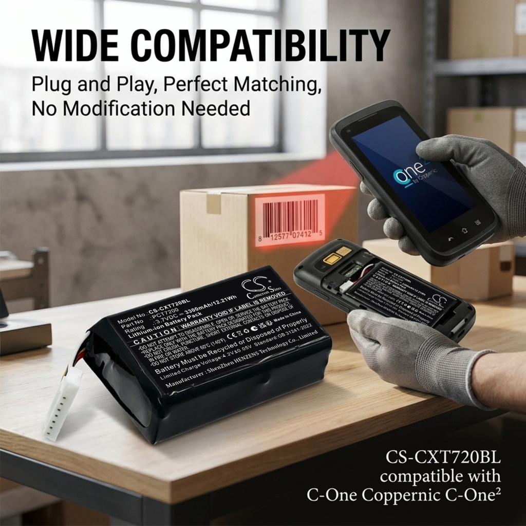 Batteri kompatibel med C-one CS-CXT720BL