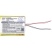 Batteri kompatibel med Creative CS-DA005SL