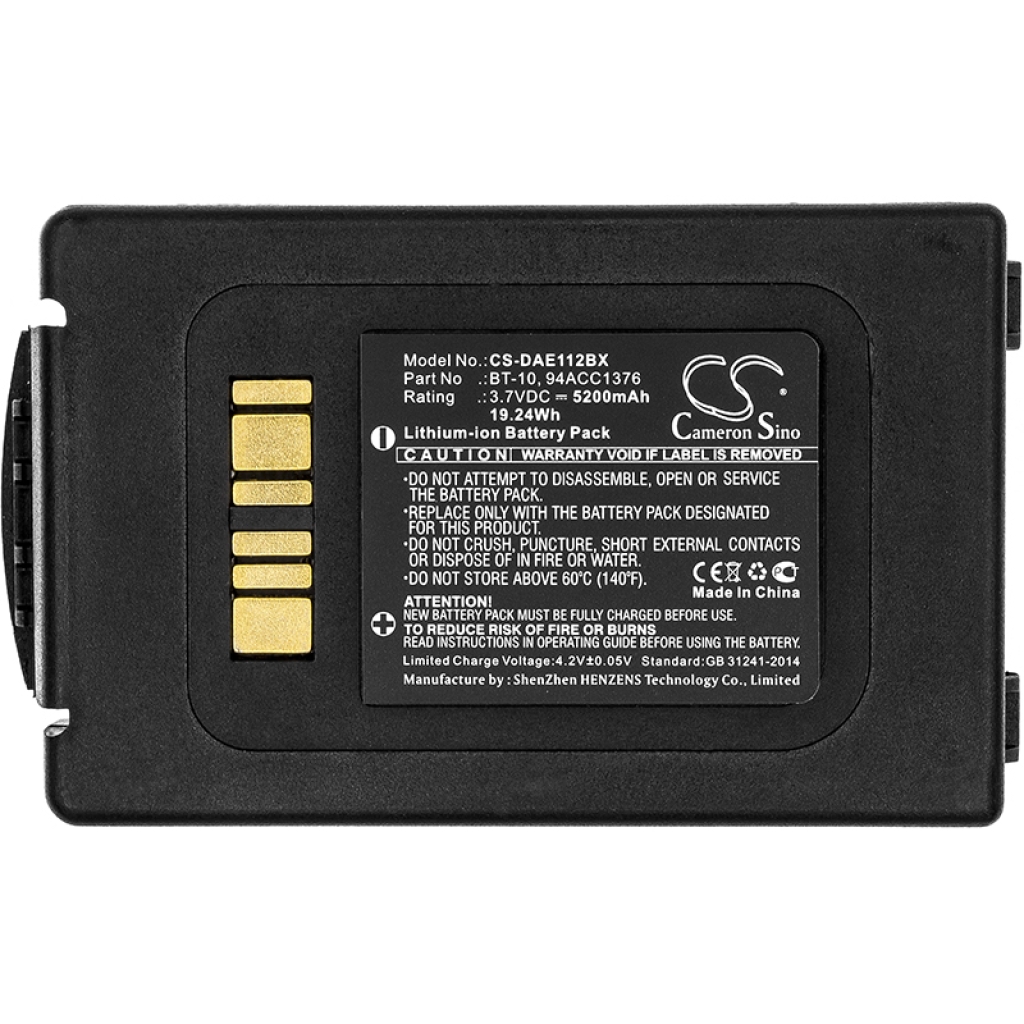 Batterier för skanner Datalogic CS-DAE112BX