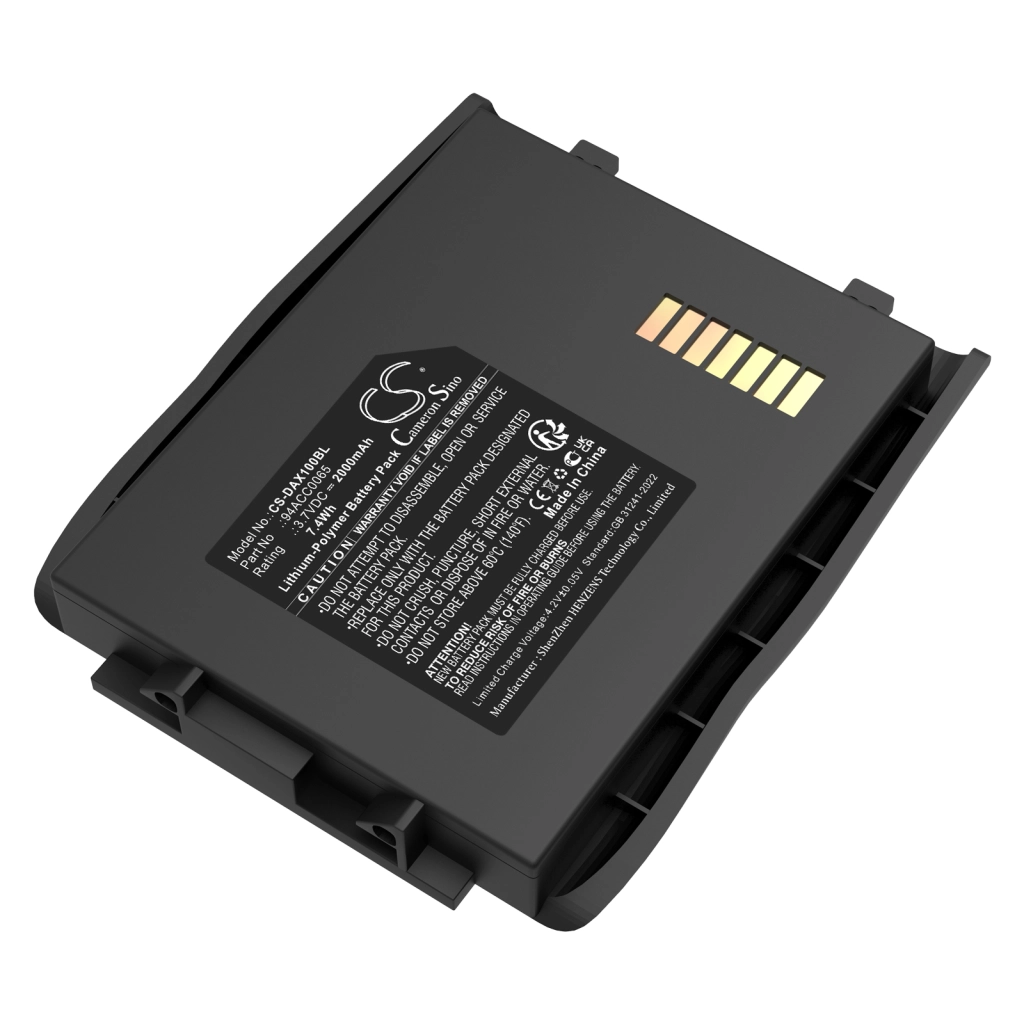 Batterier för skanner Datalogic CS-DAX100BL