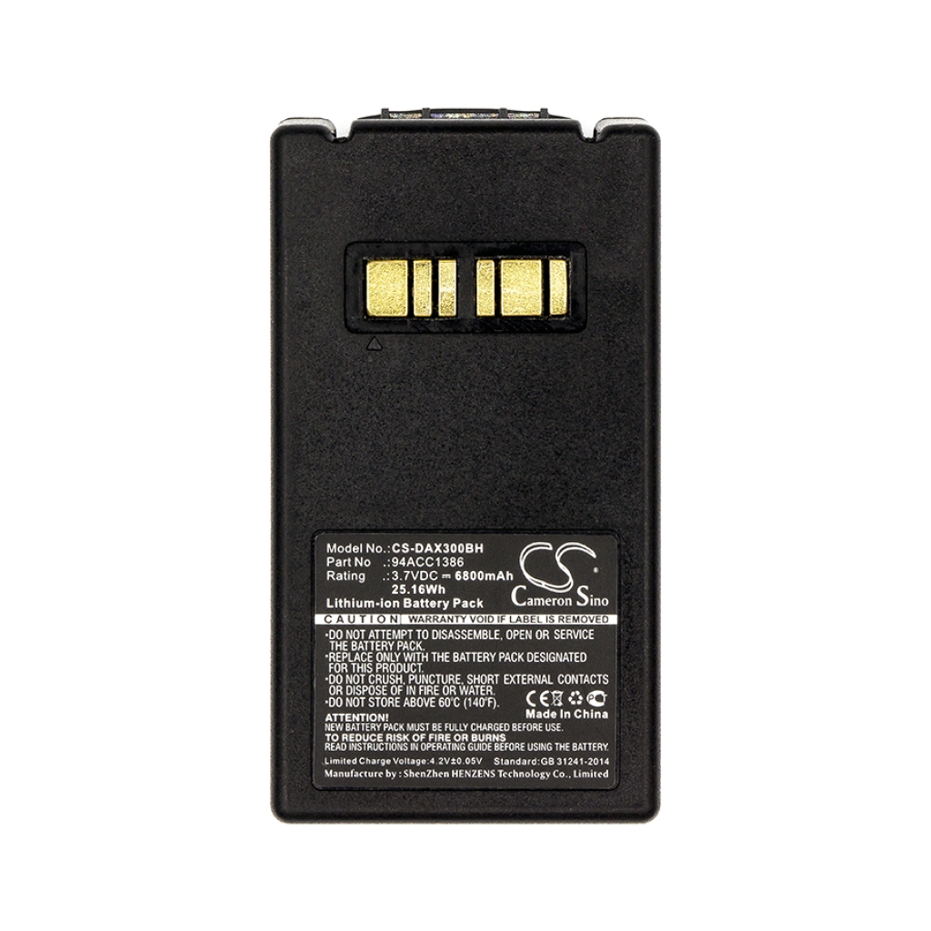 Batterier för skanner Datalogic CS-DAX300BH