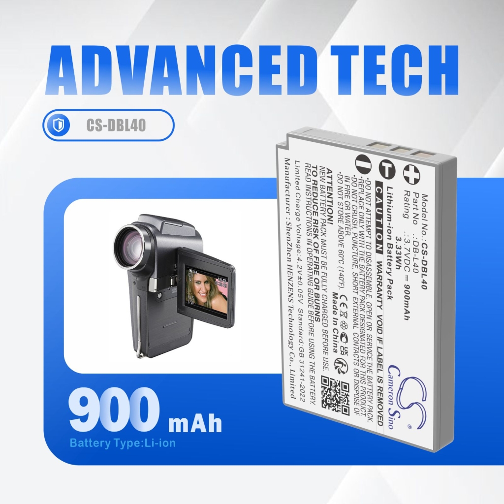 Camera Battery Sanyo CS-DBL40