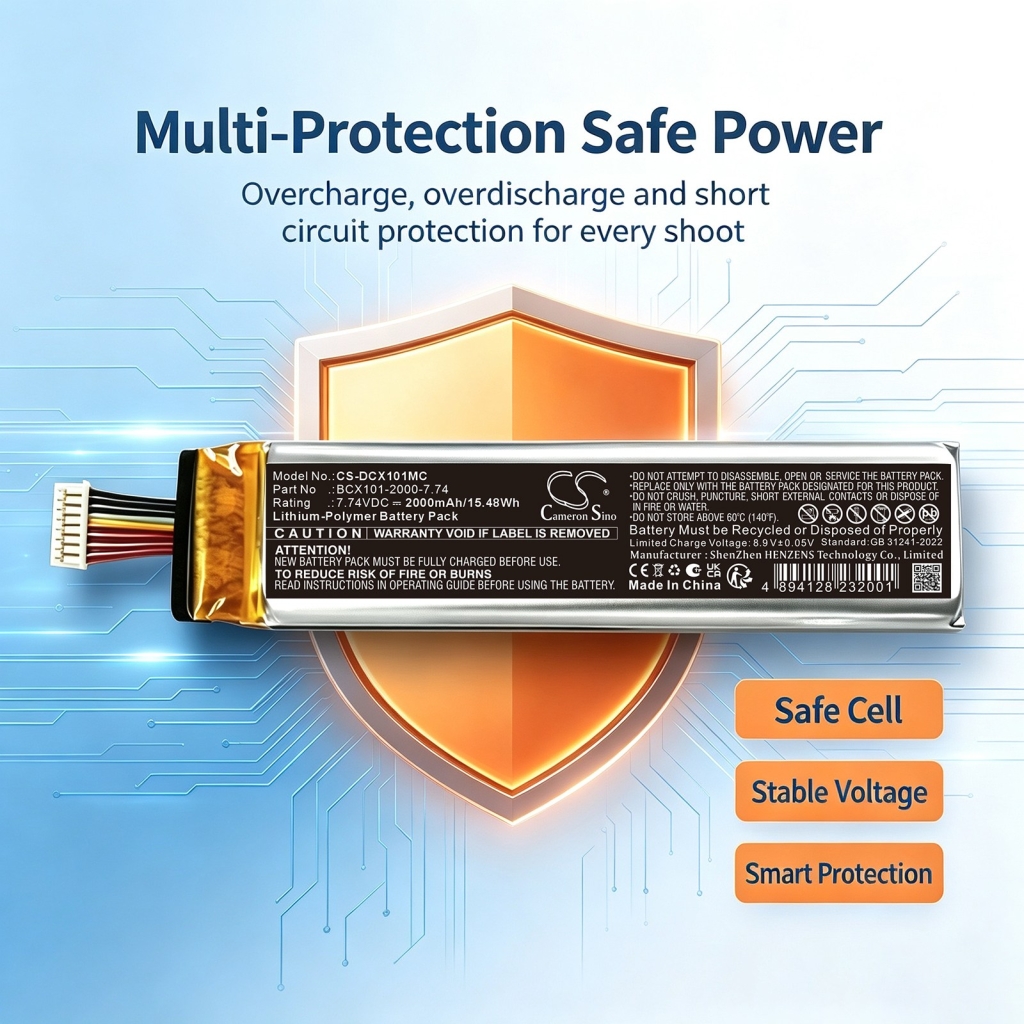 Batterier  CS-DCX101MC