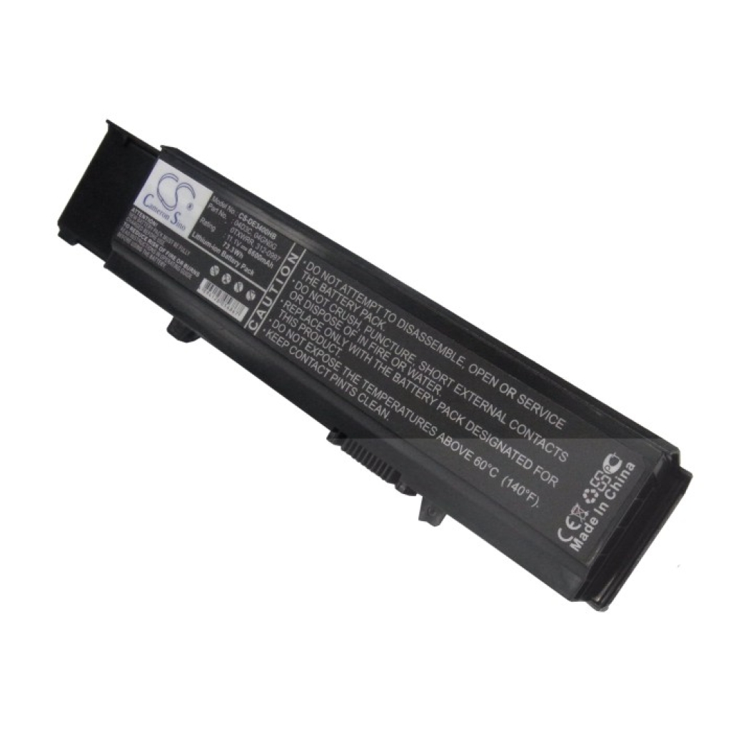 Cameron Sino CS-DE3400HB Dell-batteri, etikett 11,1V 6800mAh Li-ion