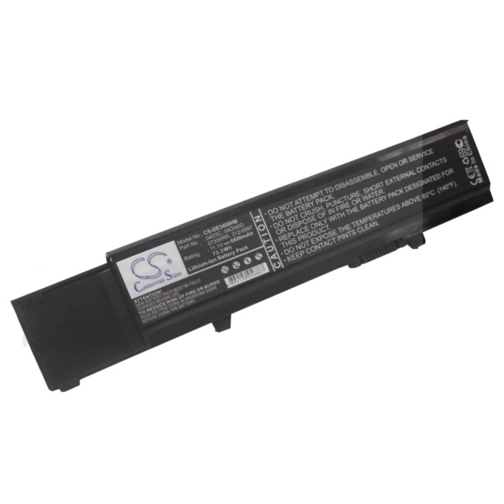 Cameron Sino CS-DE3400HB batteri i sidovy med cylindrisk kontur