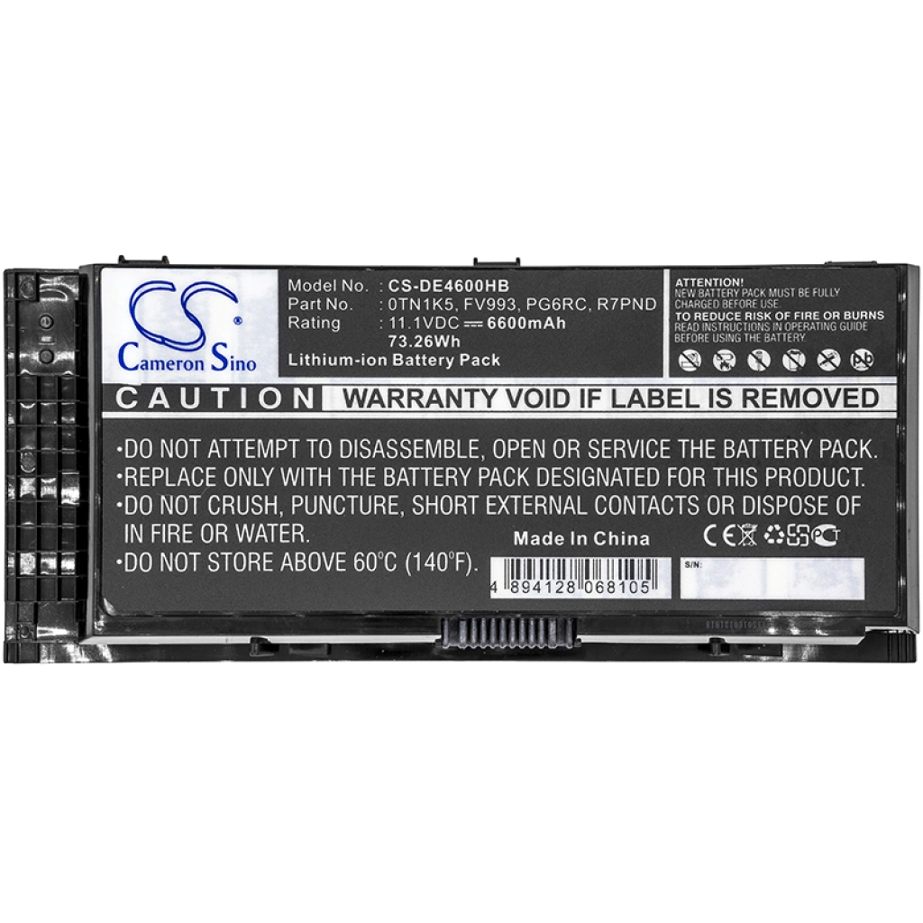 Battery Replaces K4RDX