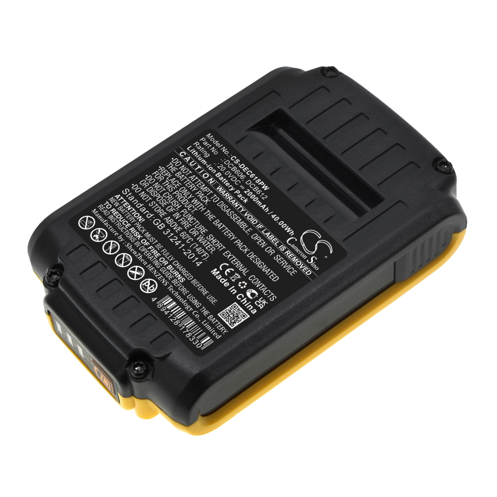 Battery Replaces DCB612