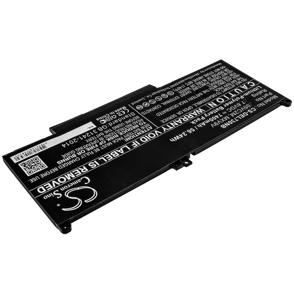 Batterier till bärbara datorer DELL Latitude 7300