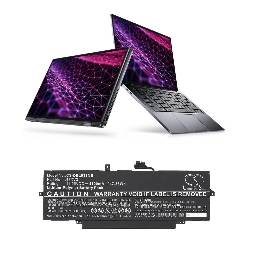 Notebook battery DELL CS-DEL933NB