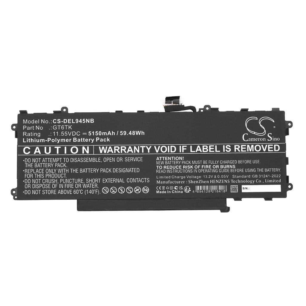 Notebook battery DELL CS-DEL945NB