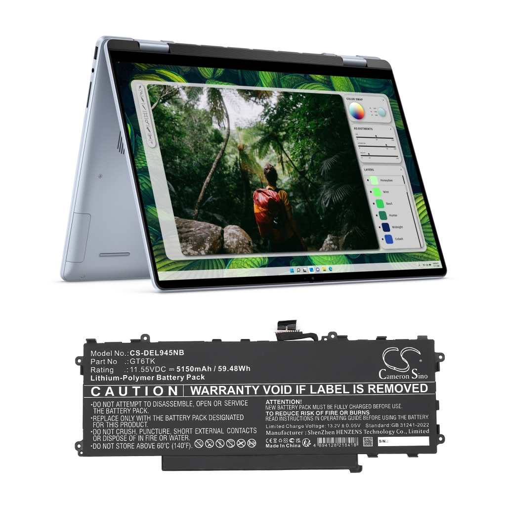 Notebook battery DELL CS-DEL945NB