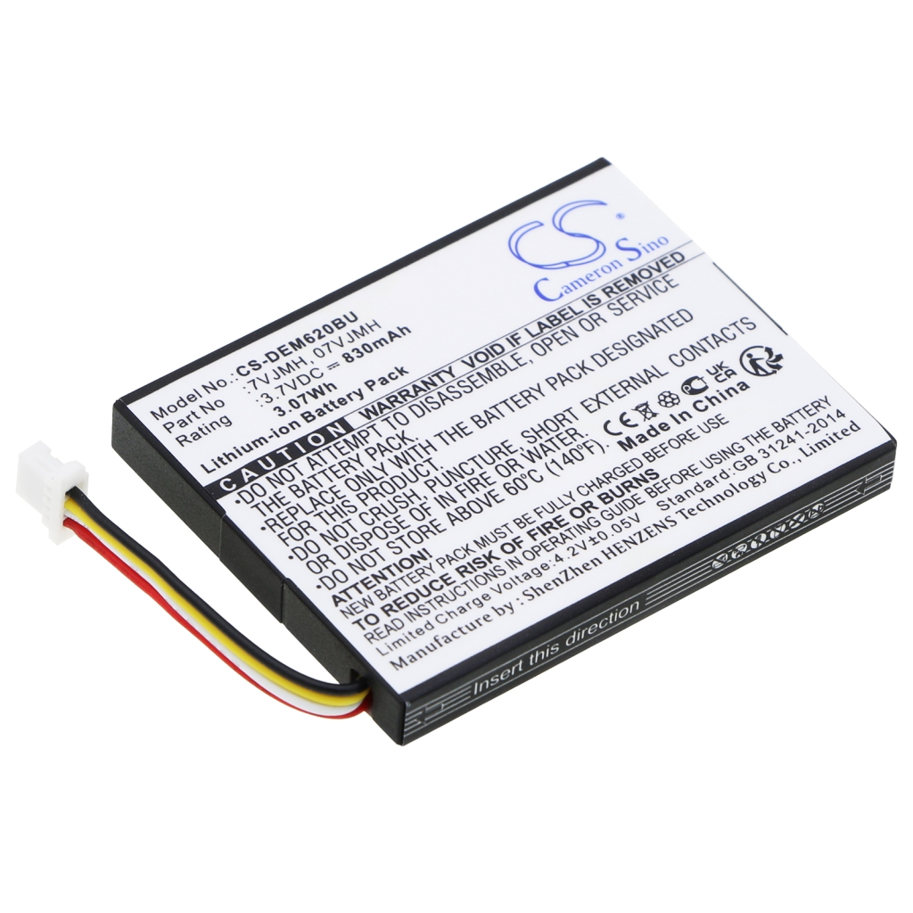 Batterier till bärbara datorer DELL CS-DEM620BU