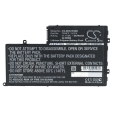 Kompatibel batteribyte för DELL 01V2F,01V2F6,0DFVYN,0PD19,1V2F6...