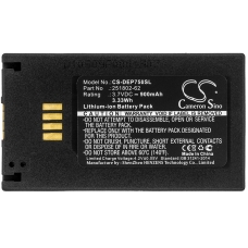 Compatible battery replacement for Vokkero 1128-00-BA-2000,115325,11CP53562-2,1ICP5/35/62-2,251802-62...