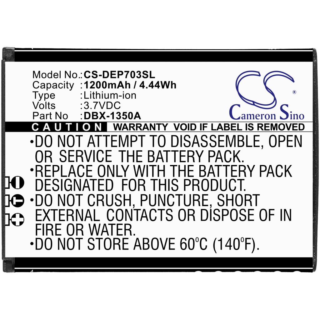 Battery Replaces DBX-1350A