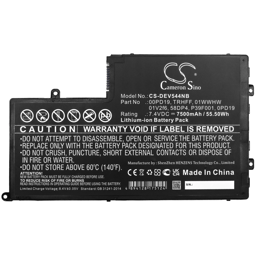 Batterier till bärbara datorer DELL Latitude 3450