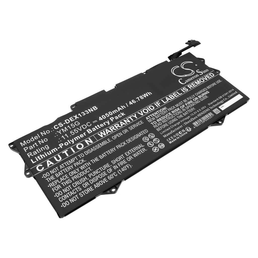 Batterier till bärbara datorer DELL CS-DEX133NB